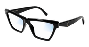 Saint Laurent SL M103 Sunglasses - Black / Transparent (004)