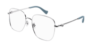 Gucci GG1144O Eyeglasses - Silver / Transparent (002)