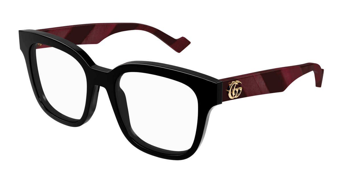 Gucci GG0958O Eyeglasses - Black / Transparent (008)