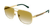 Gucci GG1223S Sunglasses - Gold / Brown (001)