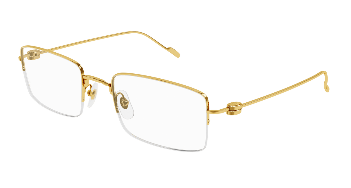 Cartier CT0380O Eyeglasses - Gold / Transparent (002)
