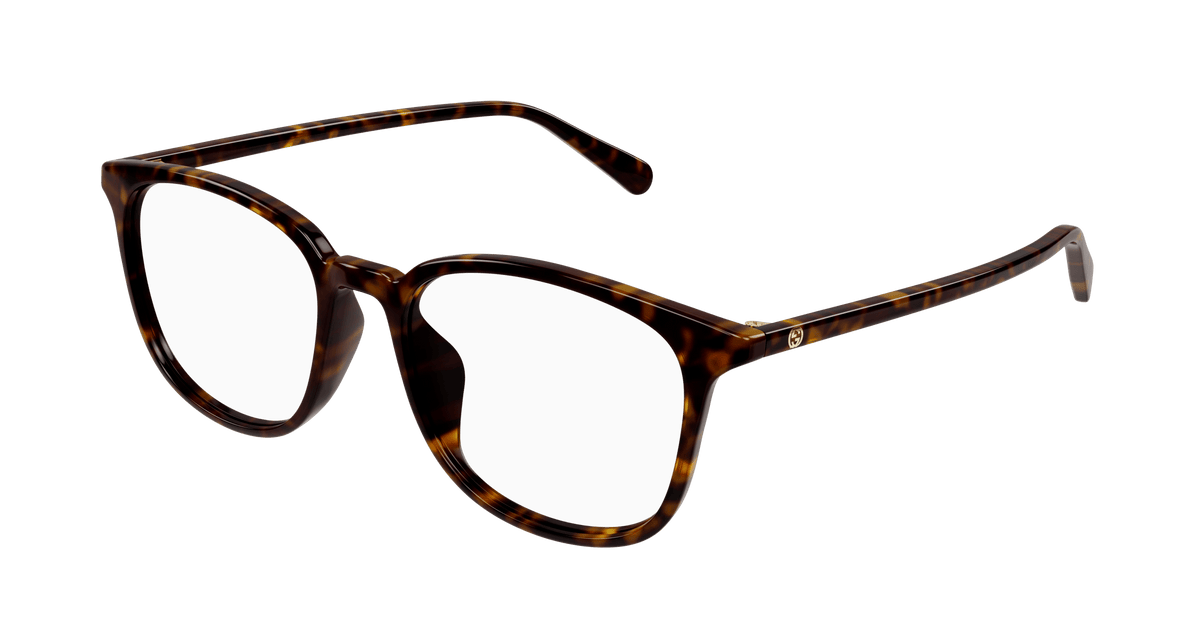 Gucci GG1230OA Eyeglasses - Havana / Transparent (001)