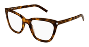 Saint Laurent SL 548 SLIM OPT Eyeglasses - Havana / Transparent (002)