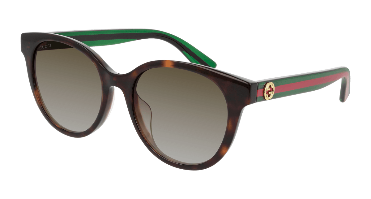 Gucci GG0702SKN Sunglasses - Havana / Brown (003)