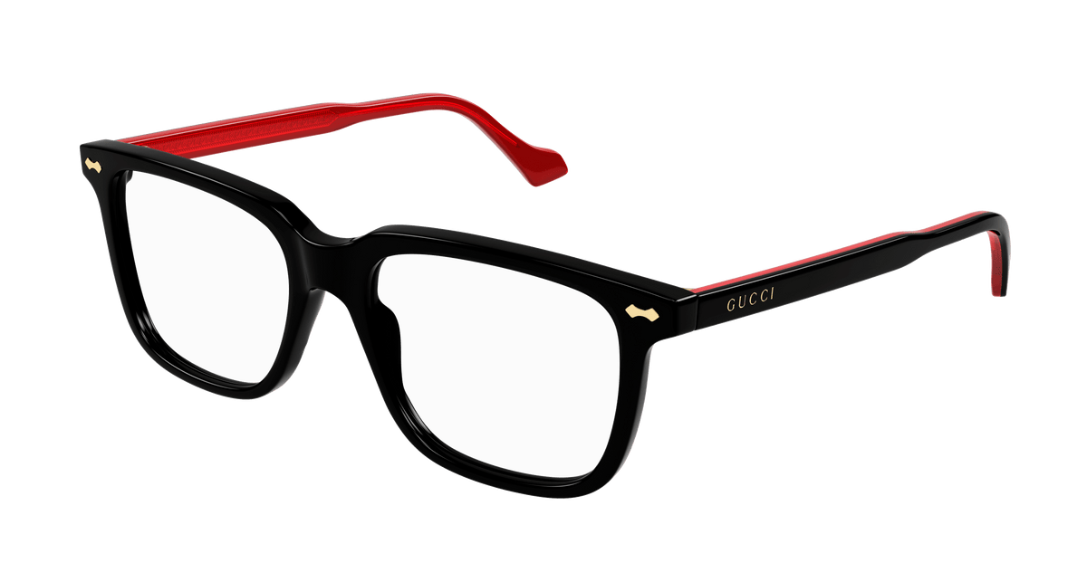 Gucci GG0737O Eyeglasses - Black / Transparent (014)