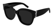 Saint Laurent SL M95/F Sunglasses - Black / Grey (005)