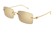 Cartier CT0367S Sunglasses - Gold (002)