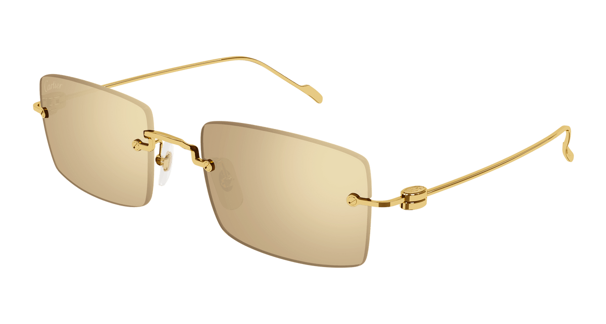 Cartier CT0367S Sunglasses - Gold (002)