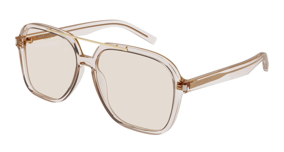 Saint Laurent SL 545 Sunglasses - Beige / Yellow (002)