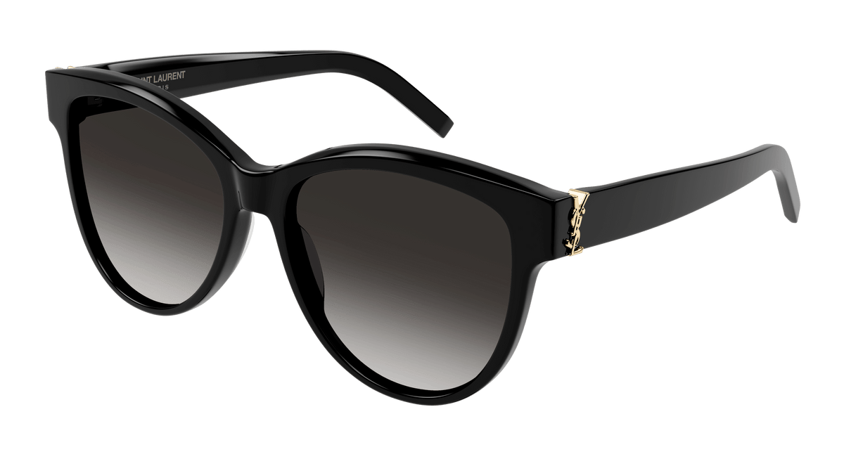 Saint Laurent SL M107 Sunglasses - Black / Grey (002)