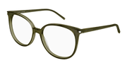 Saint Laurent SL 39 Eyeglasses - Green / Transparent (006)