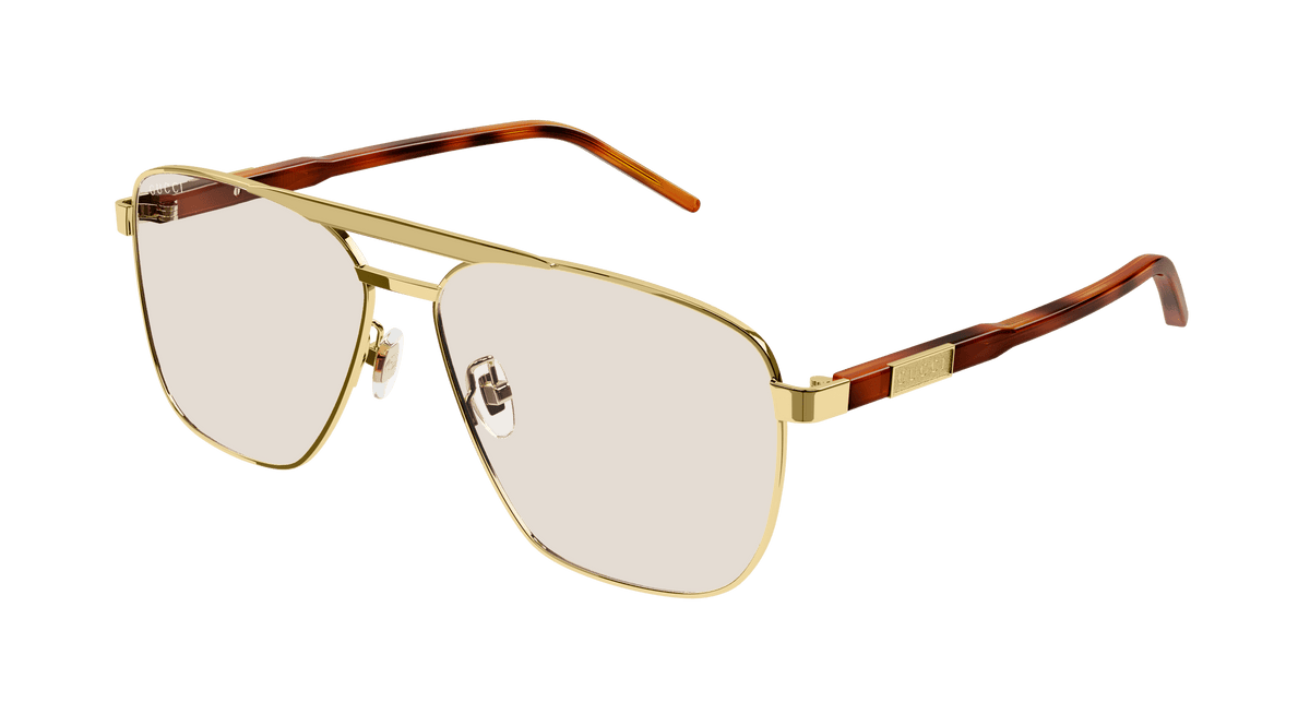 Gucci GG1164S Sunglasses - Gold / Yellow (003)