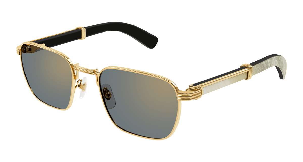 Cartier CT0363S Sunglasses - Gold / Bronze (003)