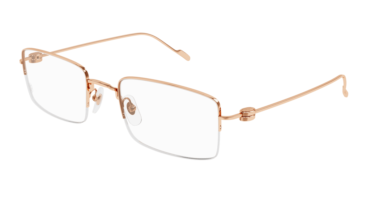 Cartier CT0380O Eyeglasses - Copper / Transparent (001)