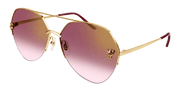Cartier CT0355S Sunglasses - Gold / Red (003)