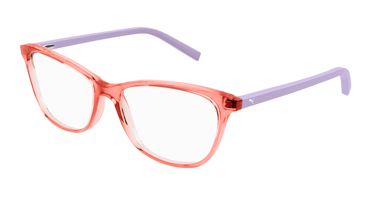 Puma PJ0033O Eyeglasses - Orange / Transparent (010)