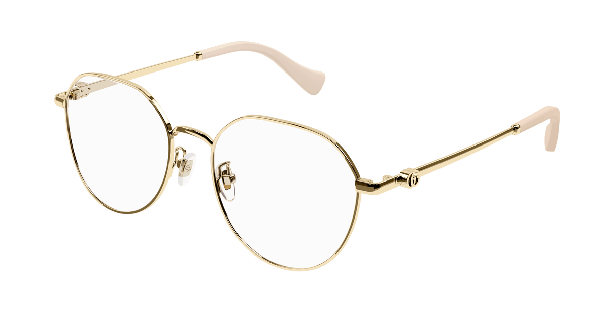 Gucci GG1145O Eyeglasses - Gold / Transparent (001)