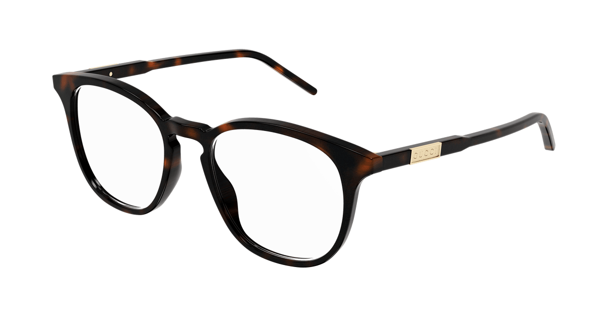 Gucci GG1157O Eyeglasses - Havana / Transparent (006)