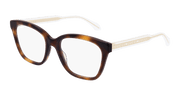 Gucci GG0566ON Eyeglasses - Havana / Transparent (002)