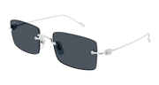 Cartier CT0367S Sunglasses - Silver / Grey (003)