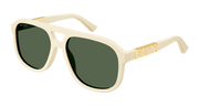 Gucci GG1188S Sunglasses - Ivory / Green (005)