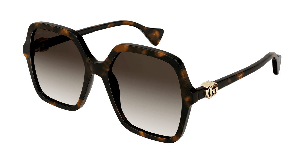 Gucci GG1072SA Sunglasses - Havana / Brown (002)