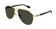 Gucci GG1220S Sunglasses - Gold / Grey (001)