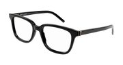 Saint Laurent SL M110/F Eyeglasses - Black / Transparent (001)