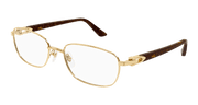 Cartier CT0368O Eyeglasses - Gold / Transparent (002)