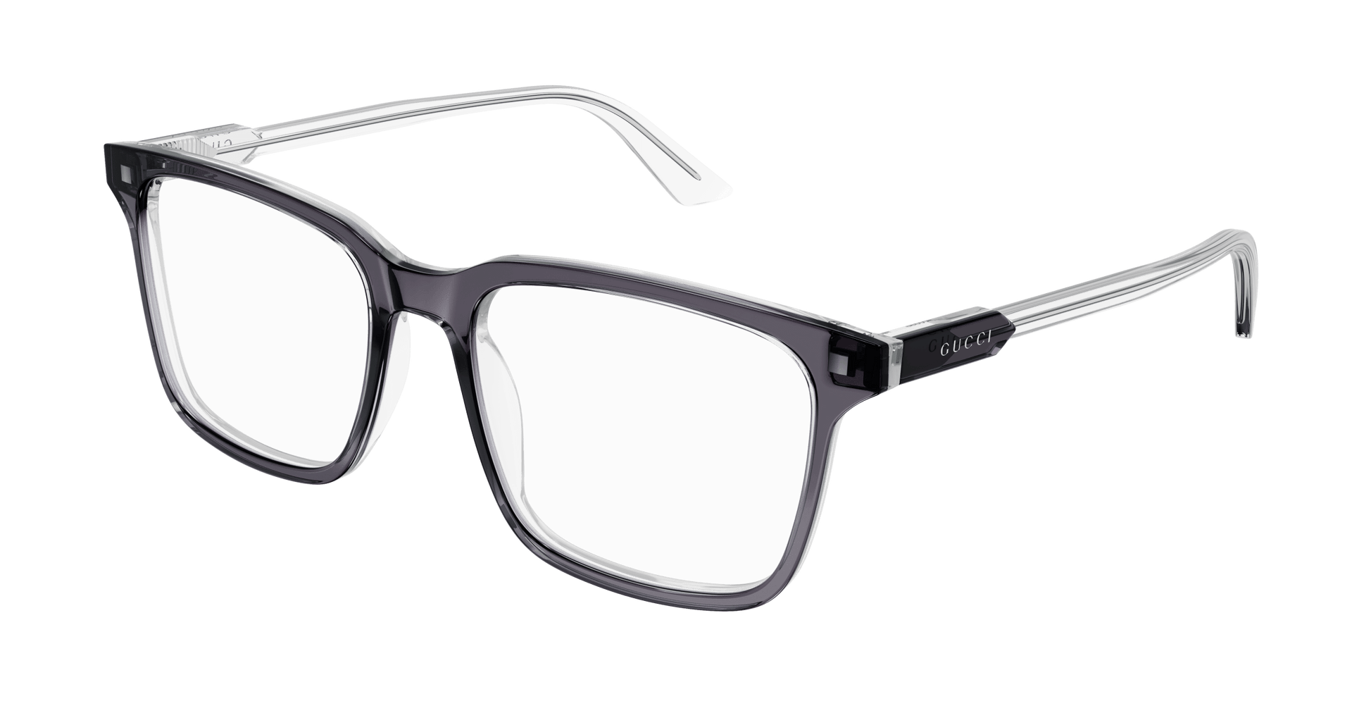 Gucci GG1120O Eyeglasses - Grey / Transparent (002)
