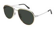 Cartier CT0325S Sunglasses - Silver / Grey (005)