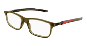 Puma PU0362O Eyeglasses - Brown / Transparent (003)