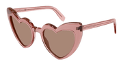 Saint Laurent SL 181 LOULOU Sunglasses - Pink / Brown (023)