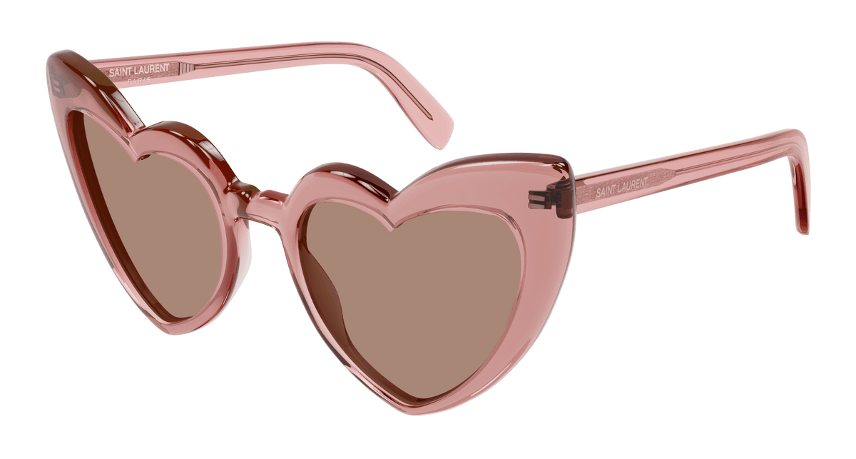 Saint Laurent SL 181 LOULOU Sunglasses - Pink / Brown (023)