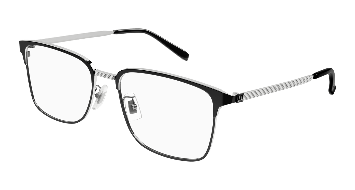 Dunhill DU0042OA Eyeglasses - Black / Transparent (002)