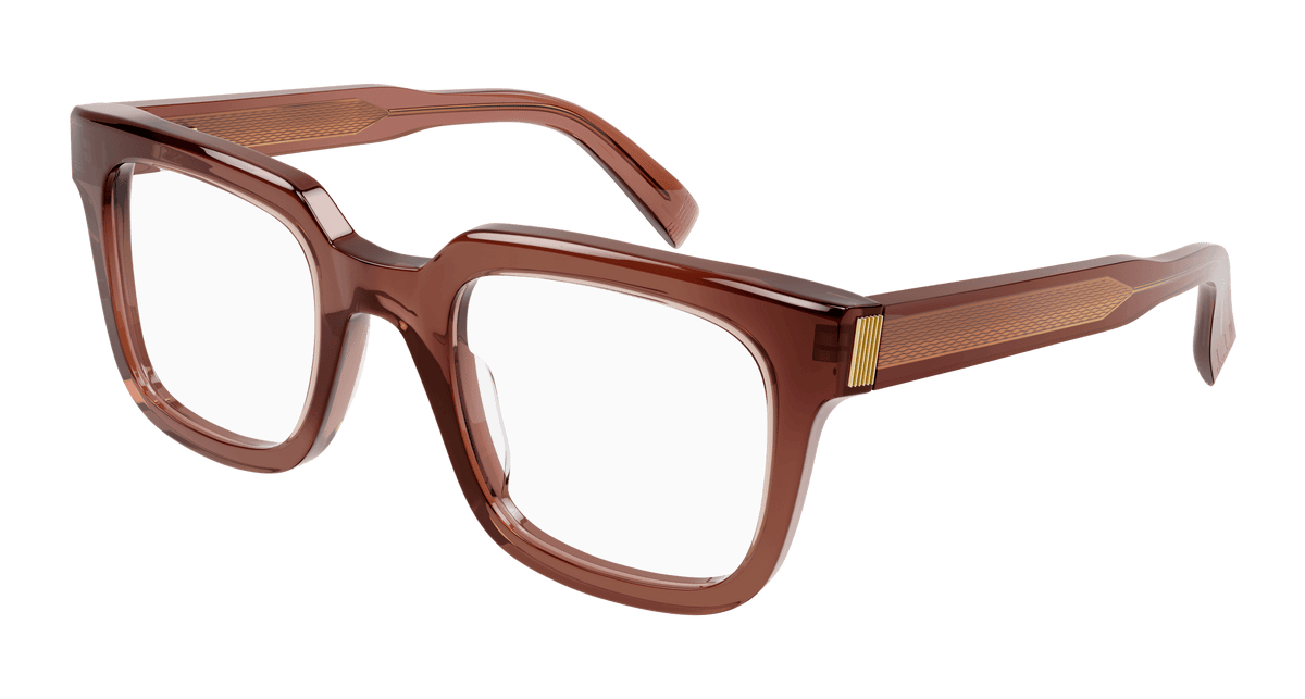 Dunhill DU0032O Eyeglasses - Brown / Transparent (008)