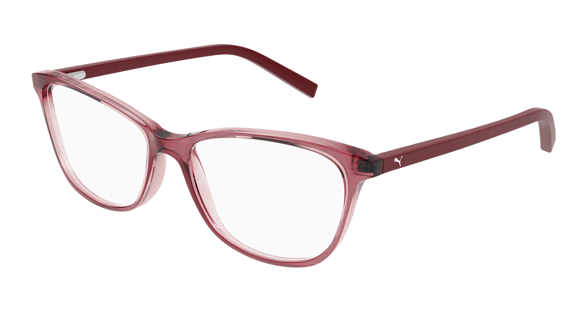 Puma PJ0033O Eyeglasses - Pink / Transparent (009)