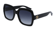 Gucci GG0036SN Sunglasses - Black / Grey (001)