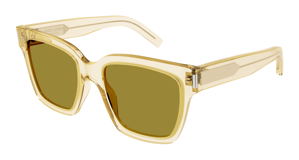 Saint Laurent SL 507 Sunglasses - Yellow / Green (005)