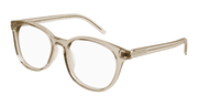 Saint Laurent SL M111/F Eyeglasses - Beige / Transparent (004)