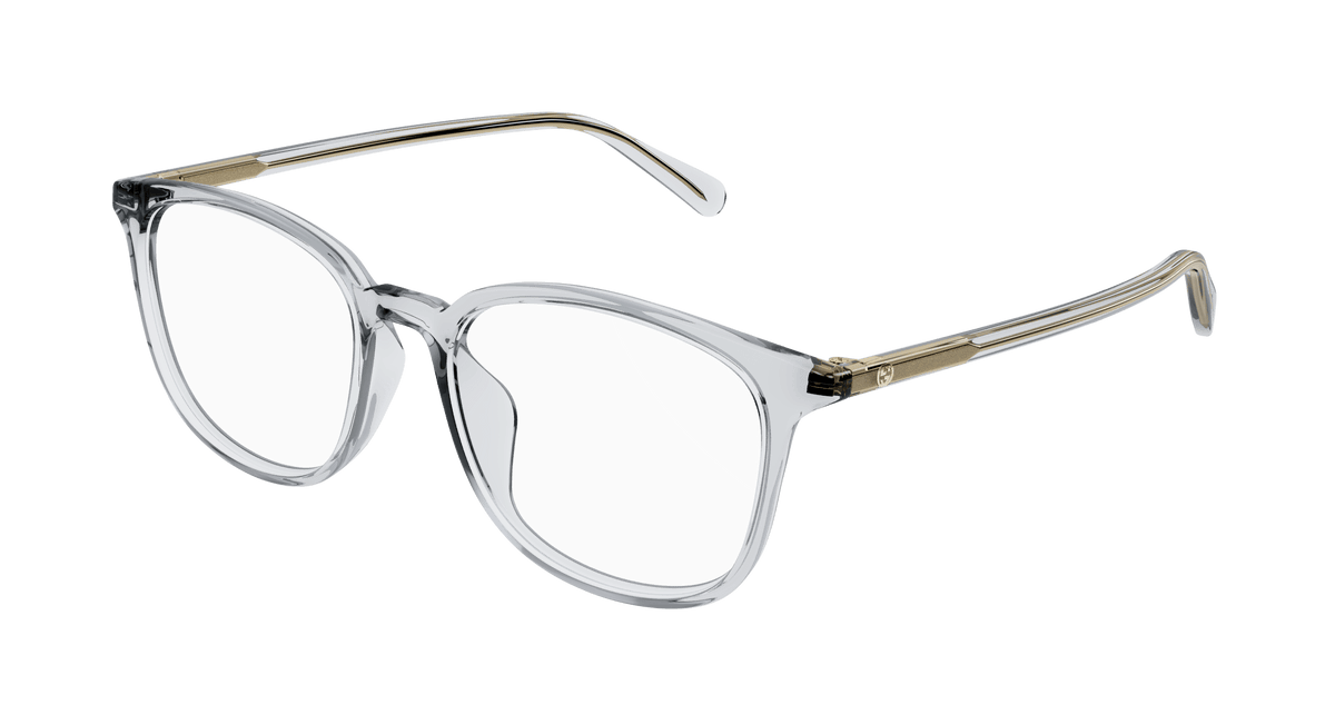 Gucci GG1230OA Eyeglasses - Grey / Transparent (003)