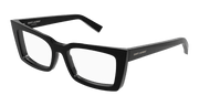 Saint Laurent SL 554 Eyeglasses - Black / Transparent (001)