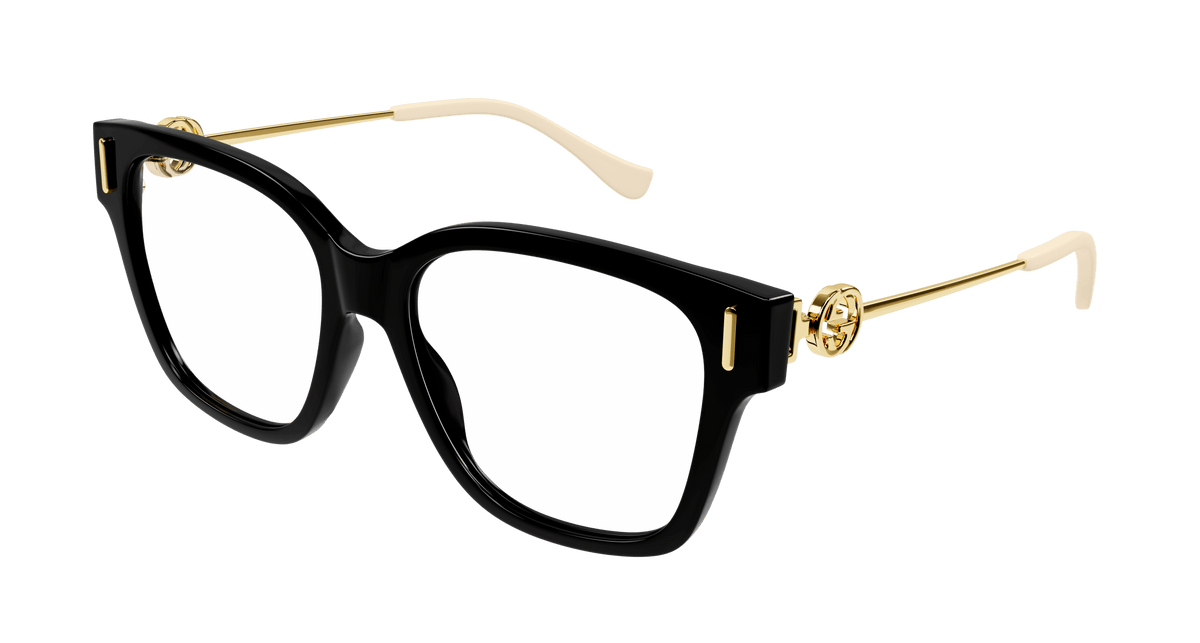 Gucci GG1204O Eyeglasses - Black / Transparent (001)