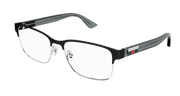 Gucci GG0750O Eyeglasses - Silver / Transparent (008)
