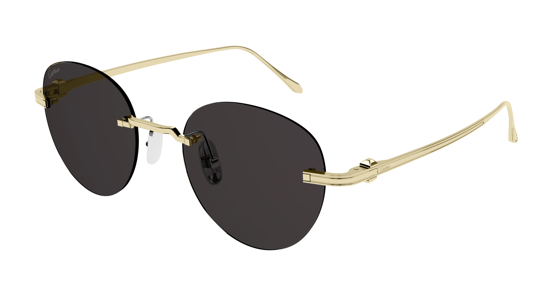 Cartier CT0331S Sunglasses - Gold / Grey (002)
