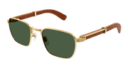 Cartier CT0363S Sunglasses - Gold / Green (002)
