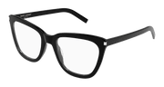 Saint Laurent SL 548 SLIM OPT Eyeglasses - Black / Transparent (001)