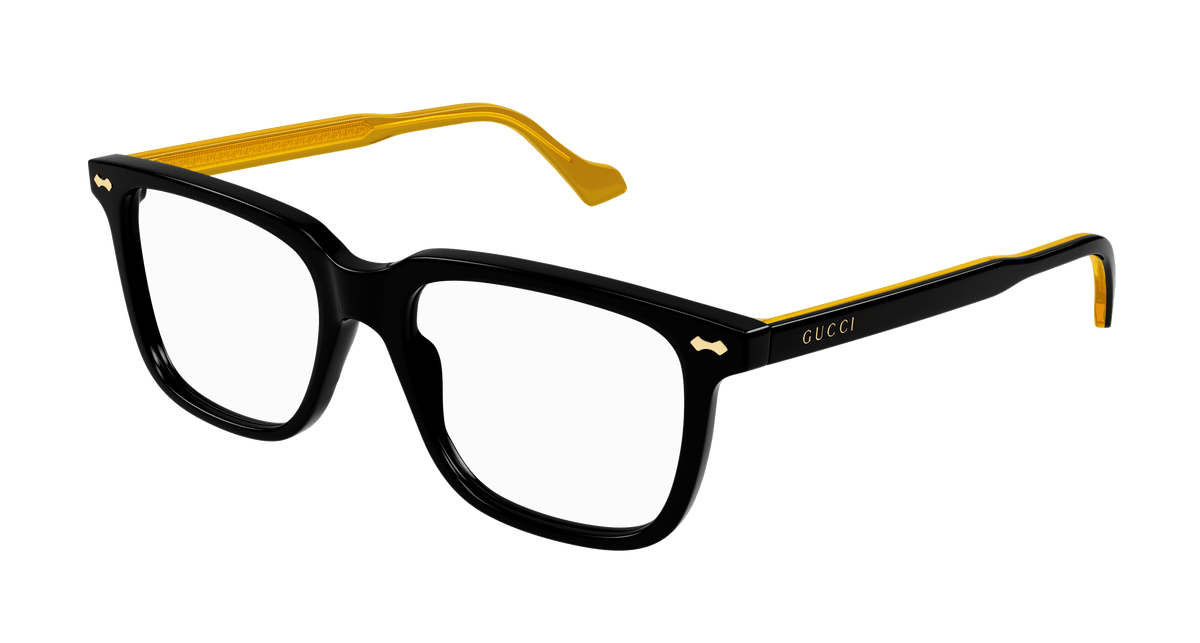 Gucci GG0737O Eyeglasses - Black / Transparent (011)