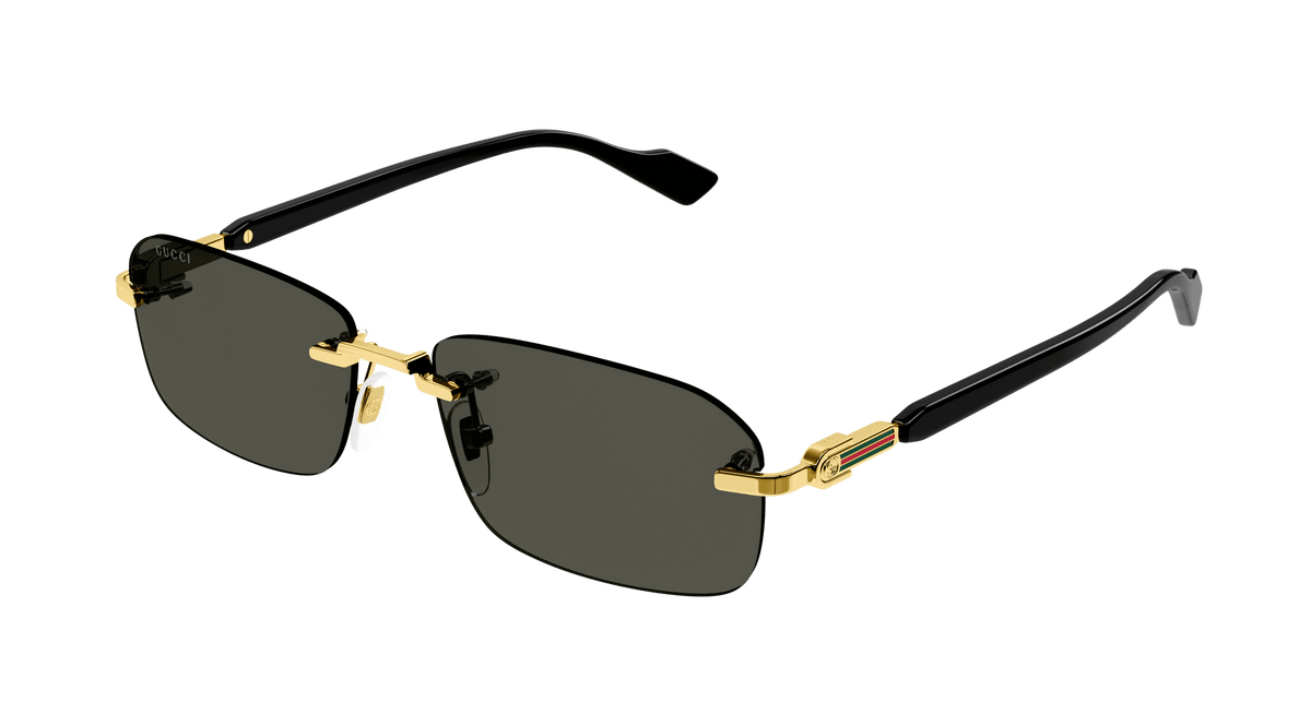 Gucci GG1221S Sunglasses - Gold / Grey (001)
