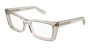 Saint Laurent SL 554 Eyeglasses - Beige / Transparent (004)